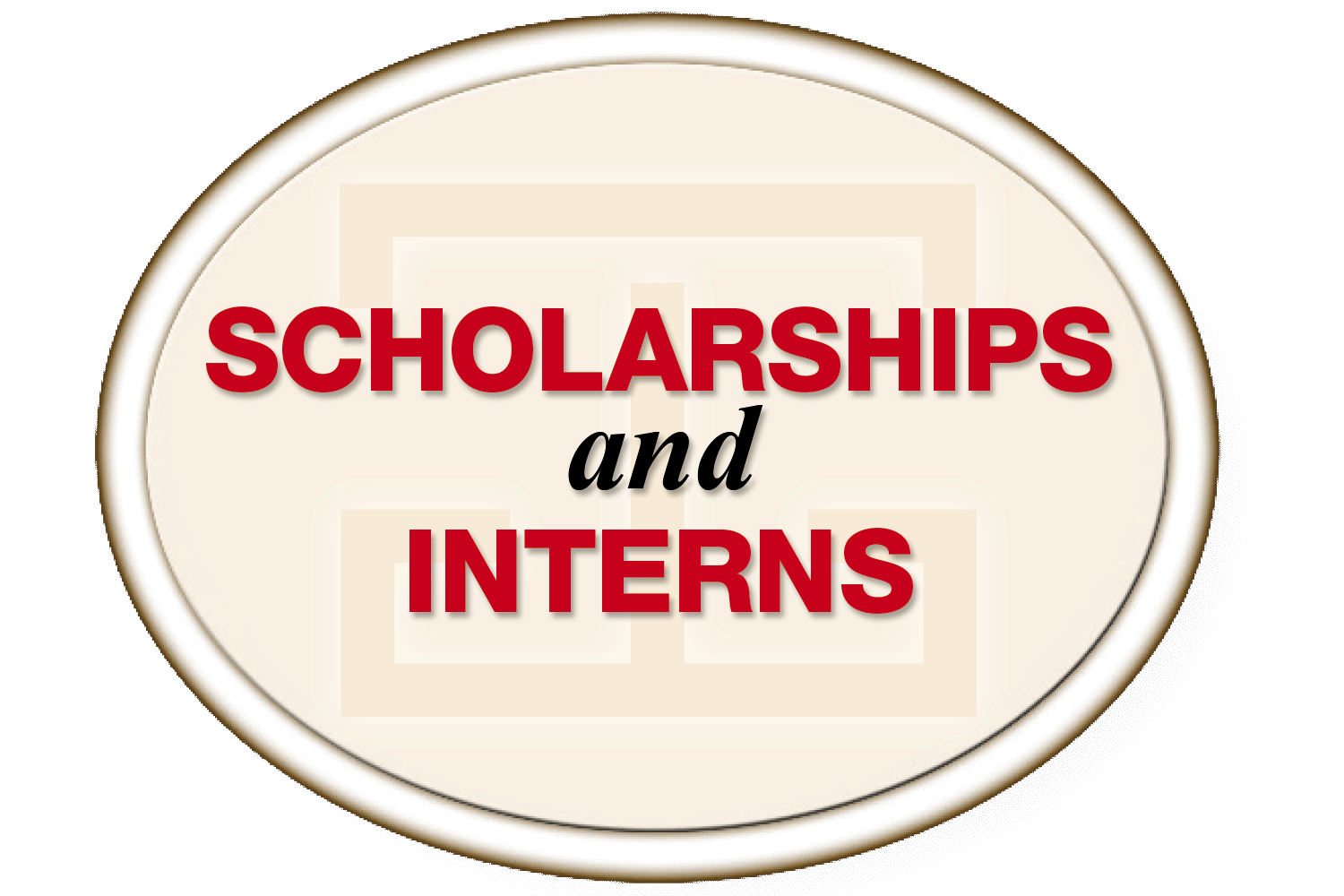 Scholarship and Interns header